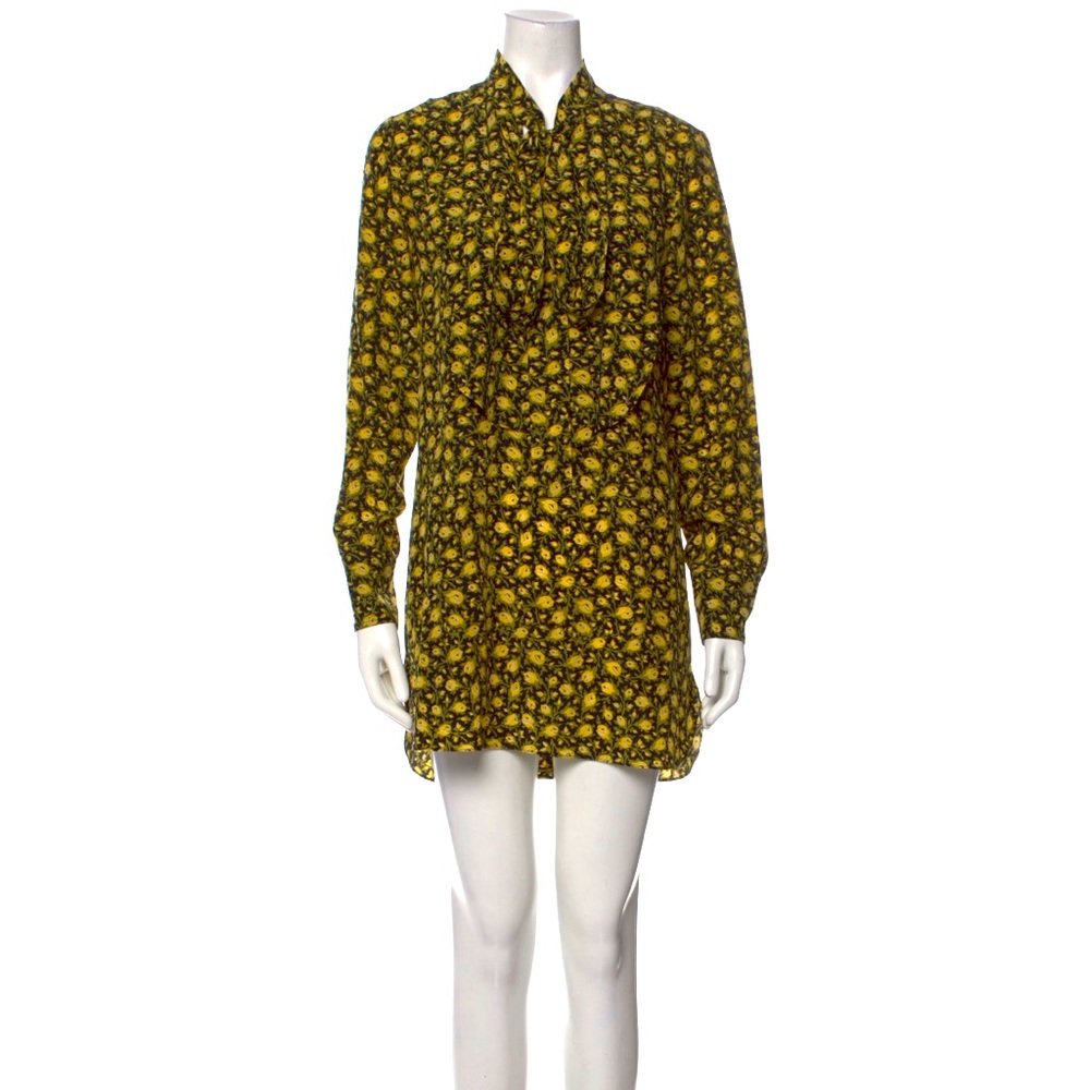 Burberry Floral Print Mini Dress Sz 6